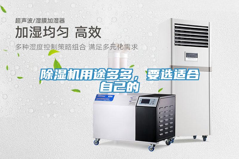 除濕機(jī)用途多多，要選適合自己的