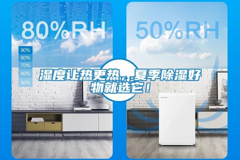 濕度讓熱更熱，夏季除濕好物就選它！