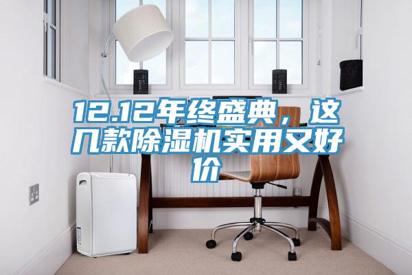 12.12年終盛典，這幾款除濕機(jī)實用又好價
