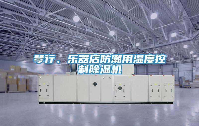 琴行、樂器店防潮用濕度控制除濕機