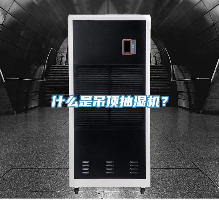 什么是吊頂抽濕機？