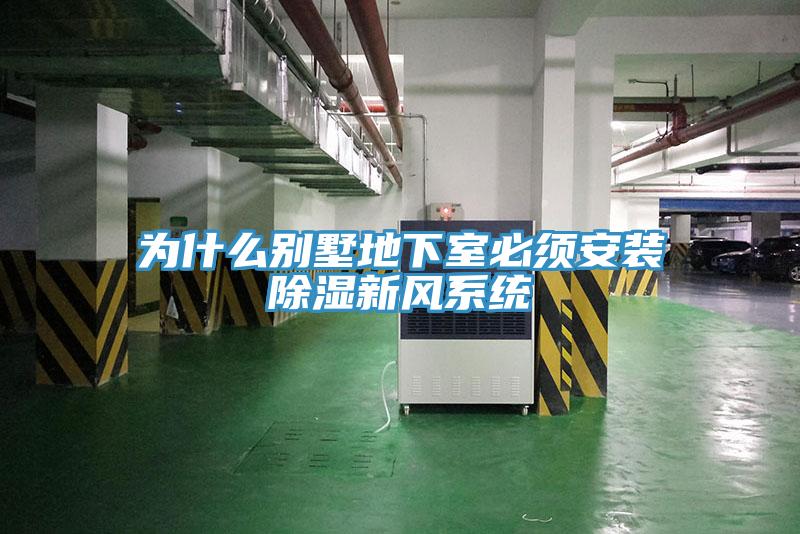 為什么別墅地下室必須安裝除濕新風系統(tǒng)