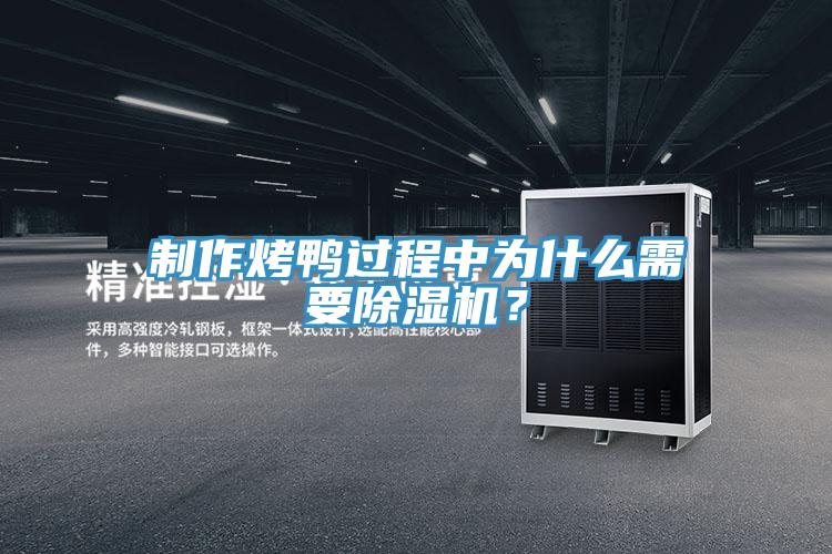 制作烤鴨過程中為什么需要除濕機？