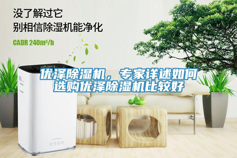 優(yōu)澤除濕機，專家詳述如何選購優(yōu)澤除濕機比較好