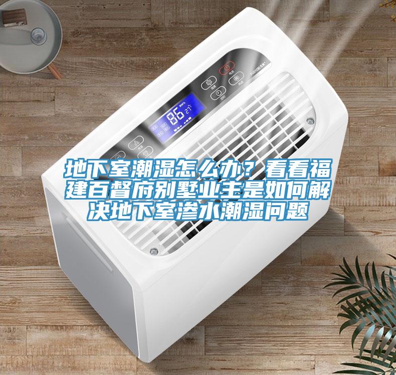 地下室潮濕怎么辦？看看福建百督府別墅業主是如何解決地下室滲水潮濕問題