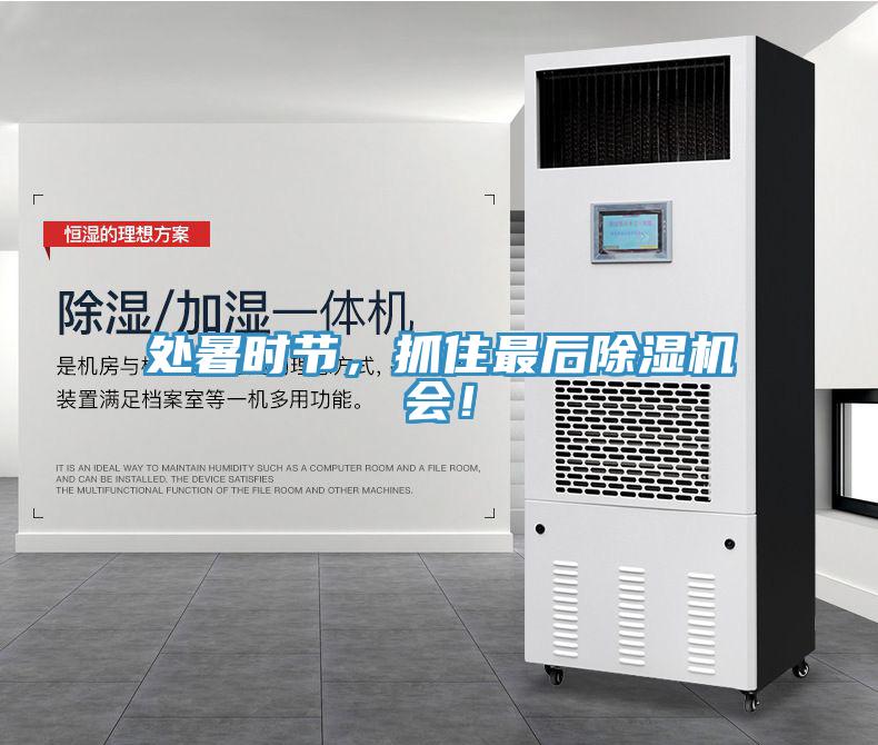 處暑時節(jié)，抓住最后除濕機(jī)會！