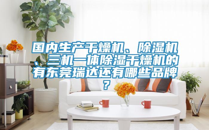 國內(nèi)生產(chǎn)干燥機(jī)、除濕機(jī)、三機(jī)一體除濕干燥機(jī)的有東莞瑞達(dá)還有哪些品牌？