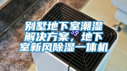 別墅地下室潮濕解決方案，地下室新風(fēng)除濕一體機