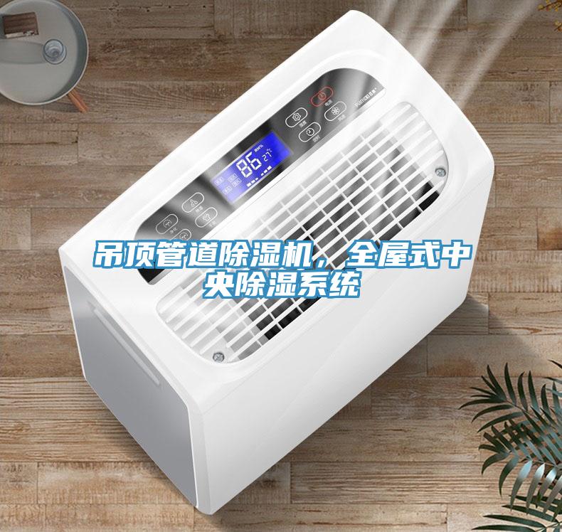 吊頂管道除濕機，全屋式中央除濕系統