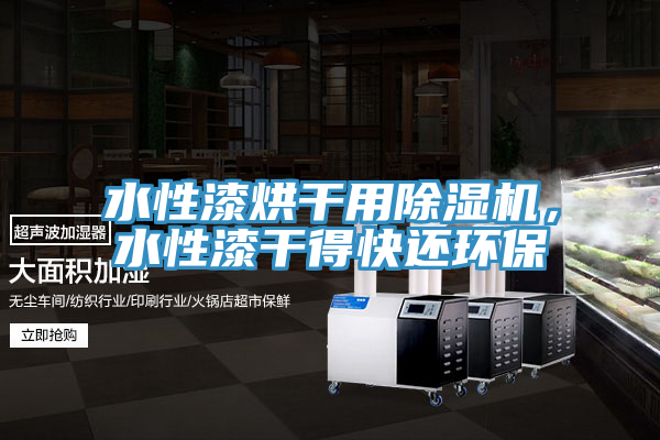 水性漆烘干用除濕機(jī)，水性漆干得快還環(huán)保