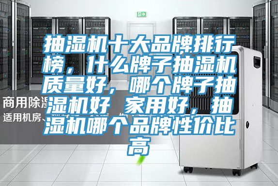 抽濕機十大品牌排行榜，什么牌子抽濕機質(zhì)量好，哪個牌子抽濕機好 家用好，抽濕機哪個品牌性價比高