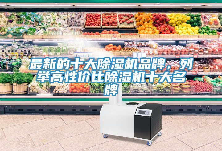 最新的十大除濕機品牌，列舉高性價比除濕機十大名牌