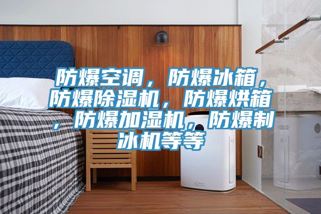 防爆空調，防爆冰箱，防爆除濕機，防爆烘箱，防爆加濕機，防爆制冰機等等