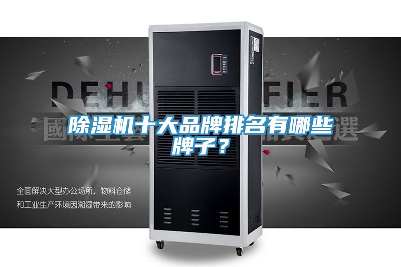 除濕機十大品牌排名有哪些牌子？