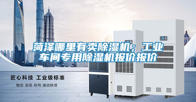 菏澤哪里有賣除濕機；工業(yè)車間專用除濕機報價報價