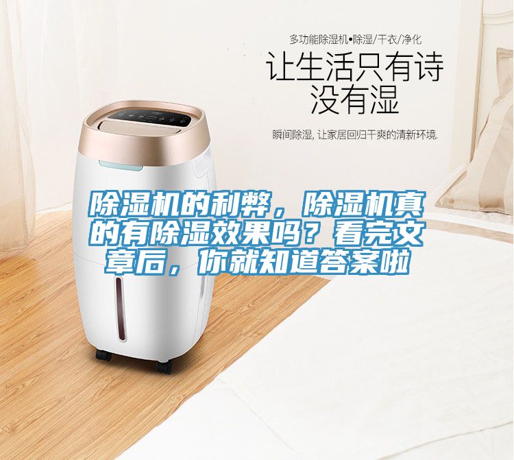 除濕機的利弊，除濕機真的有除濕效果嗎？看完文章后，你就知道答案啦