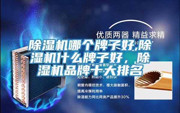 除濕機哪個牌子好,除濕機什么牌子好，除濕機品牌十大排名