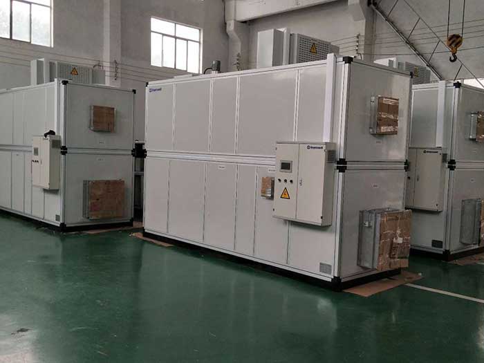 濟(jì)南銘威化工鋰電池鈷酸鋰零下40℃露點,三臺全新風(fēng)轉(zhuǎn)輪除濕機組